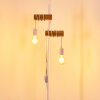 Barbengo Floor Lamp brown, white, 2-light sources