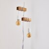 Barbengo Floor Lamp brown, white, 2-light sources