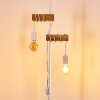 Barbengo Floor Lamp brown, white, 2-light sources