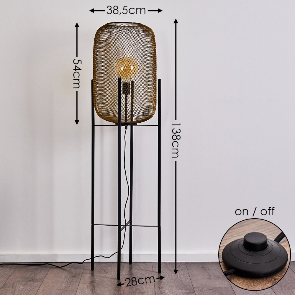 MOHOLM Floor Lamp black, 1-light source