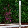 Caserta floor lamp, path light stainless steel, 1-light source