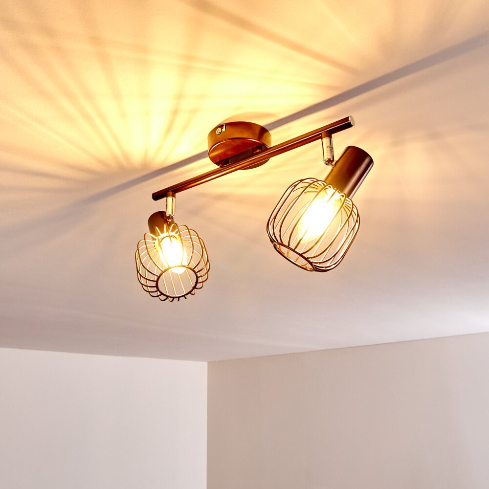 Cancun Ceiling Light brown, 2-light sources