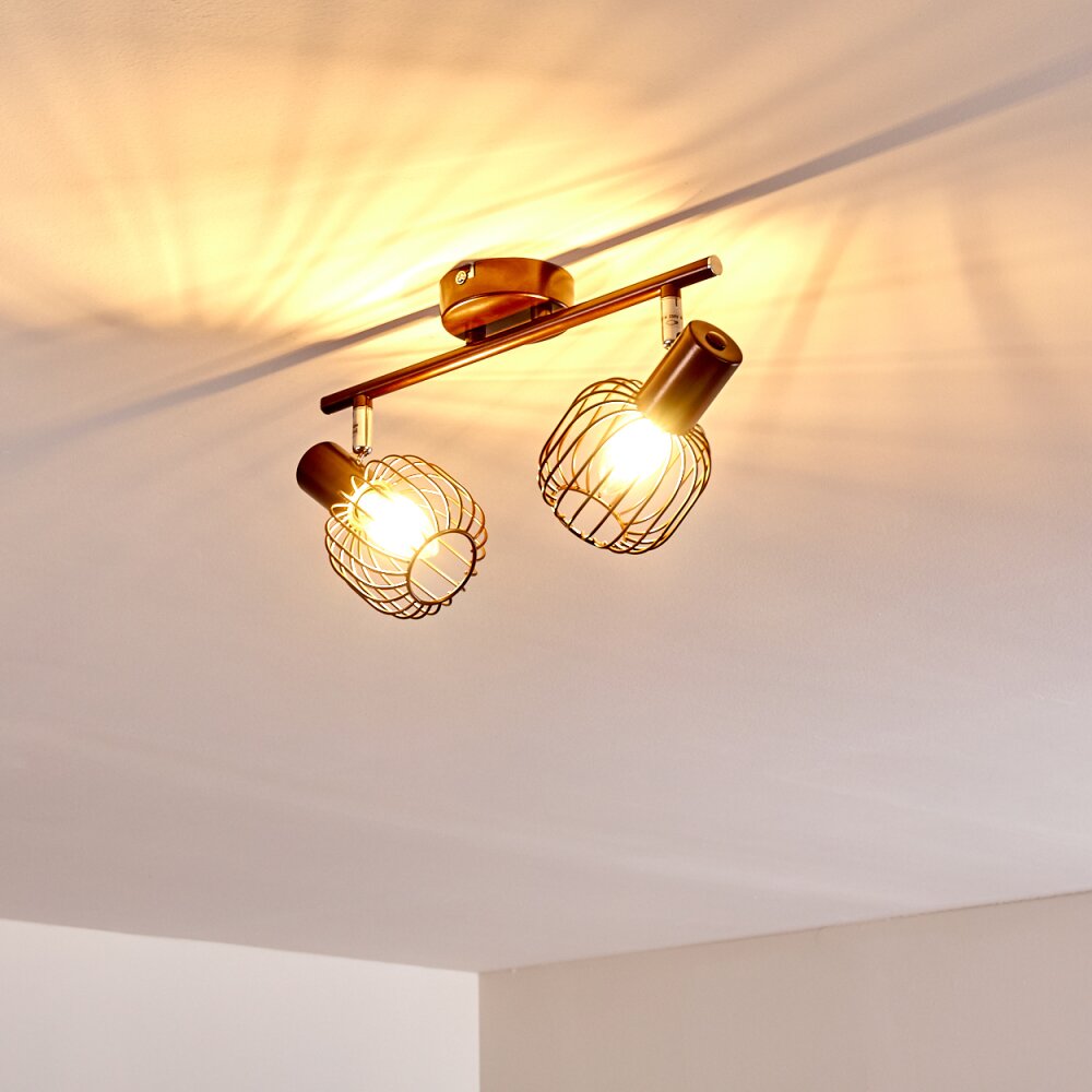 Cancun Ceiling Light brown, 2-light sources