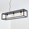 PAULINS Pendant Light black, 3-light sources