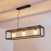 PAULINS Pendant Light black, 3-light sources