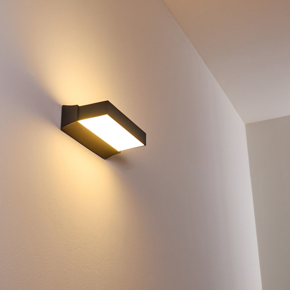 Outdoor Wall Light Hjortspring LED anthracite, 1-light source