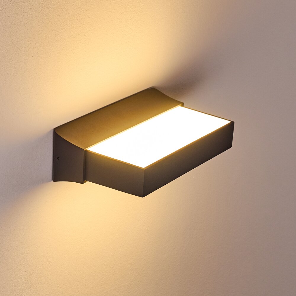 Outdoor Wall Light Hjortspring LED anthracite, 1-light source