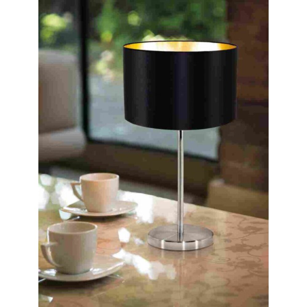 Eglo MASERLO table lamp matt nickel, 1-light source