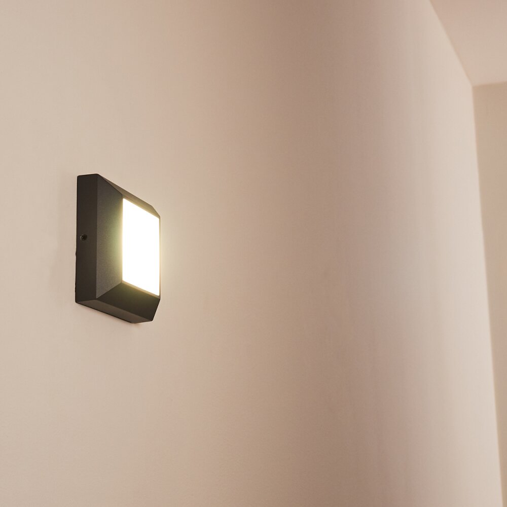 ALKMAAR Outdoor Wall Light LED anthracite, 1-light source