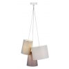 Brilliant TRIAL Pendant Light grey, 3-light sources