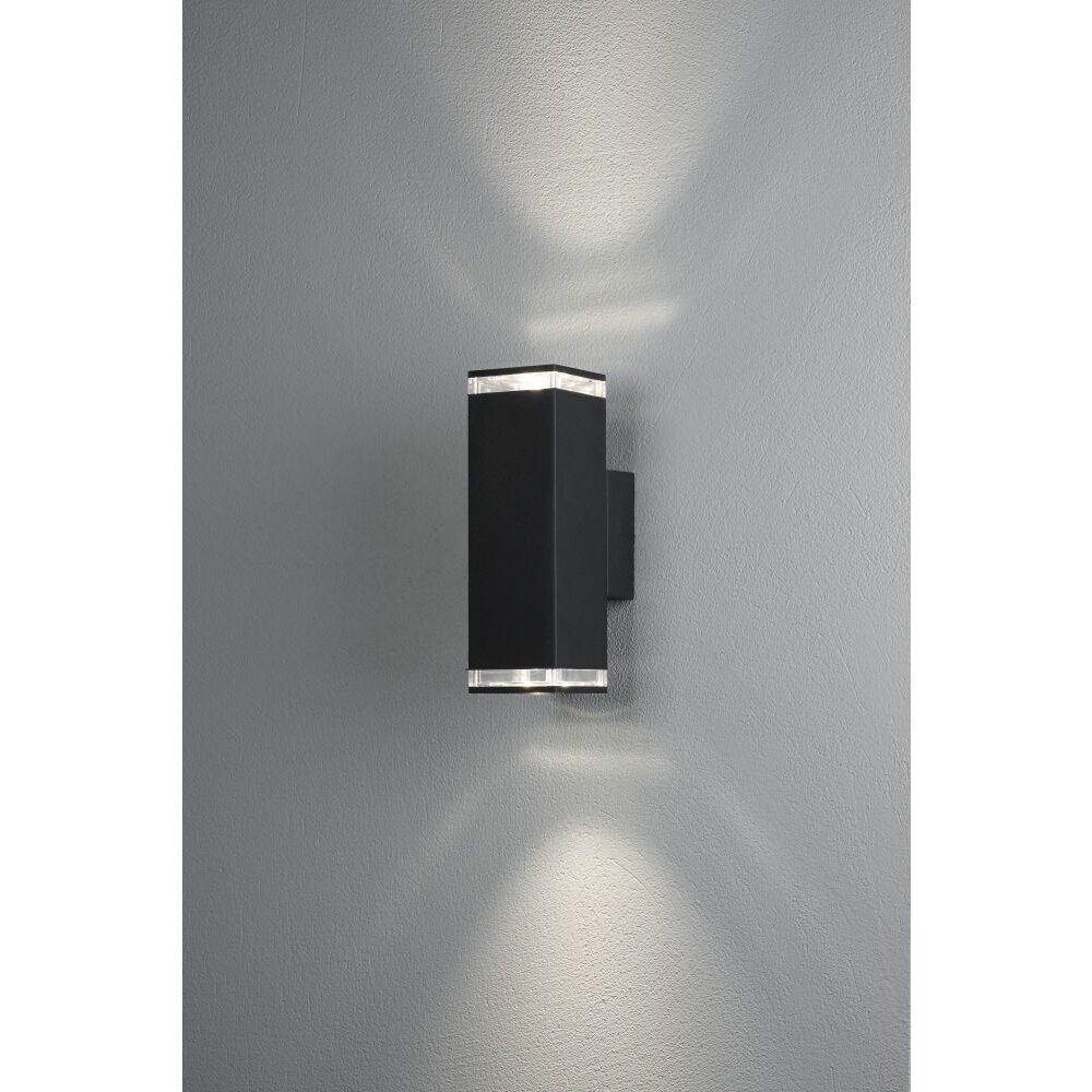Konstsmide ANTARES Outdoor Wall Light anthracite, 2-light sources