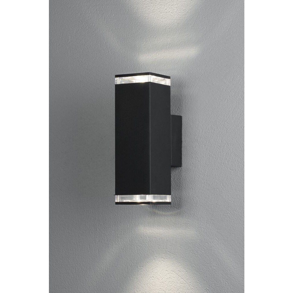 Konstsmide ANTARES Outdoor Wall Light anthracite, 2-light sources