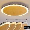 AITRACH Ceiling Light LED gold, 1-light source