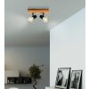 Eglo lights TOWNSHEND ceiling light, ceiling spotlight brown, black, 2-light sources