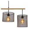 Lucide BASKETT Pendant Light black, 4-light sources