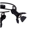 Spotlight Globo EGON black, 3-light sources