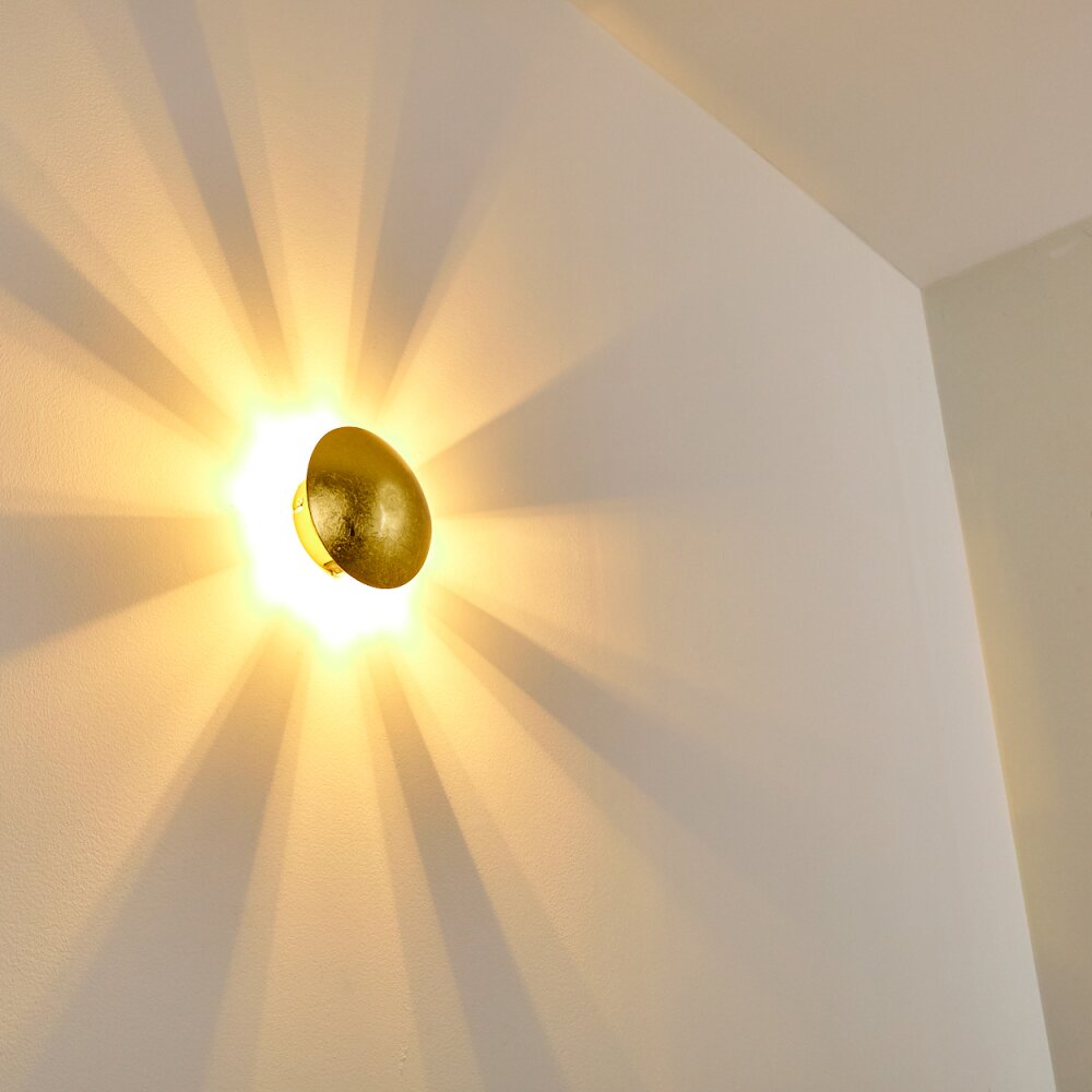 MEZIA wall light gold, 1-light source