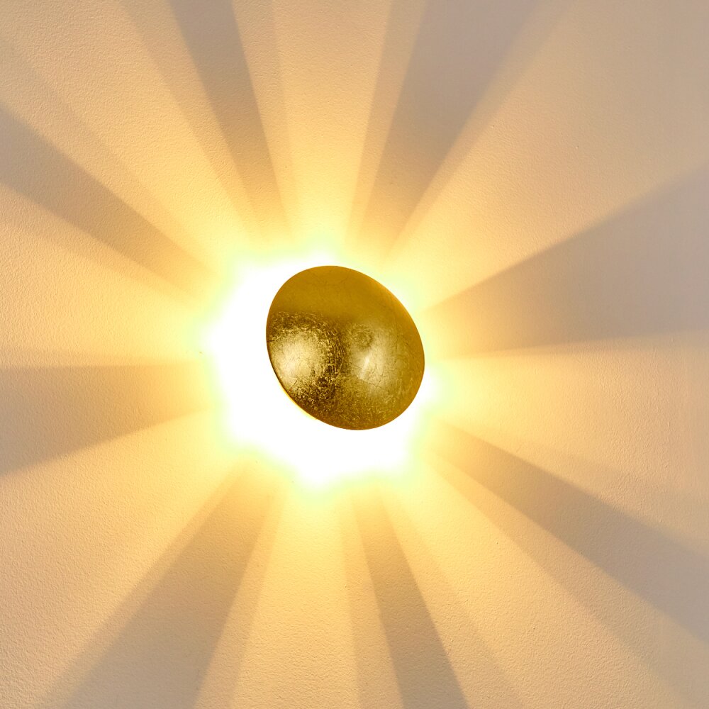 MEZIA wall light gold, 1-light source