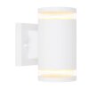 Outdoor Wall Light Globo ALCALA white, 2-light sources