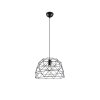 Reality HAVAL Pendant Light black, 1-light source