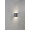 Konstsmide CHIERI wall light LED anthracite, 2-light sources