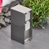 Abilene outdoor socket stainless steel, grey