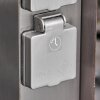 Abilene outdoor socket stainless steel, grey