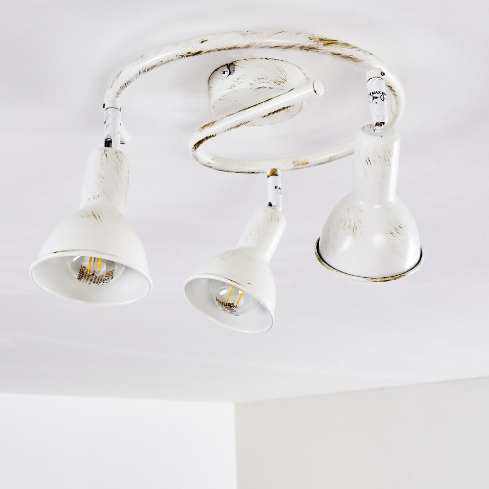POLMAK Ceiling light gold, white, 3-light sources