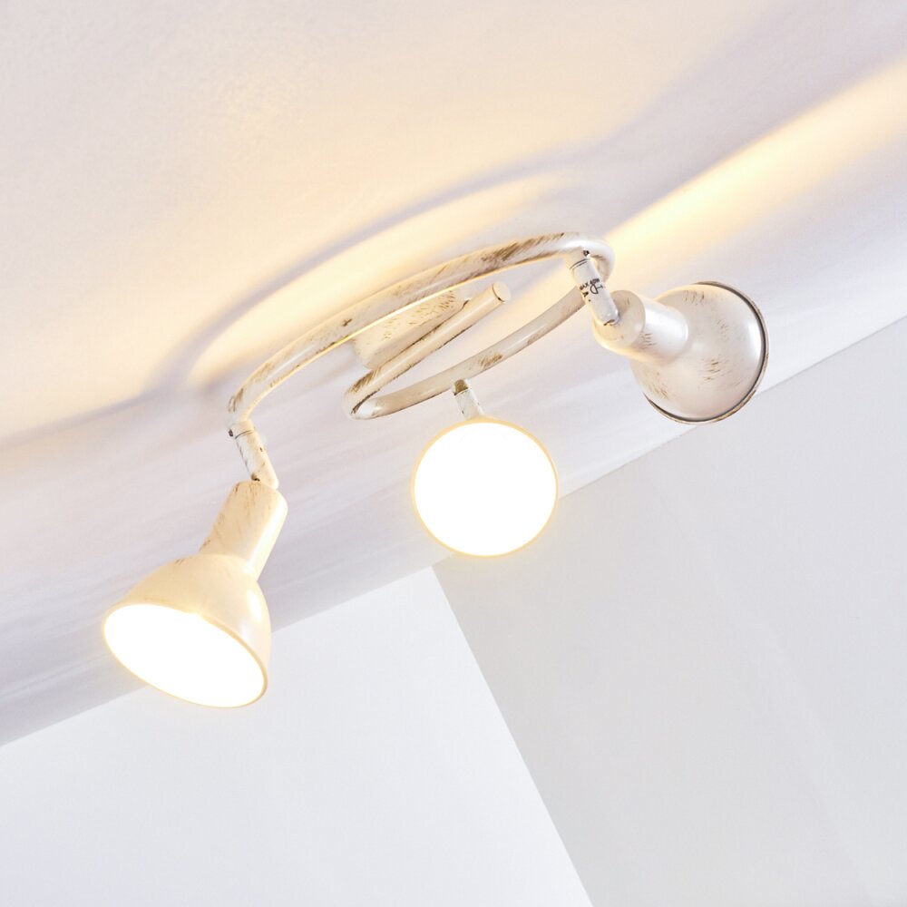 POLMAK Ceiling light gold, white, 3-light sources