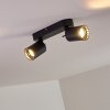 Kullaberg Ceiling Light black, 2-light sources