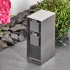 Abilene outdoor socket stainless steel, grey