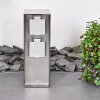 Abilene outdoor socket stainless steel, grey