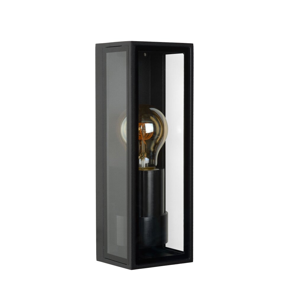 Outdoor Wall Light Lucide DUKAN black, 1-light source