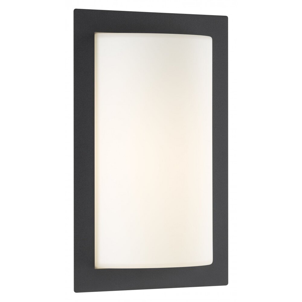 LCD outdoor wall light anthracite, 1-light source, Motion sensor