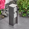 Abilene outdoor socket stainless steel, grey