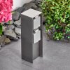 Abilene outdoor socket stainless steel, grey