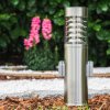 Dakar pedestal light stainless steel, 1-light source