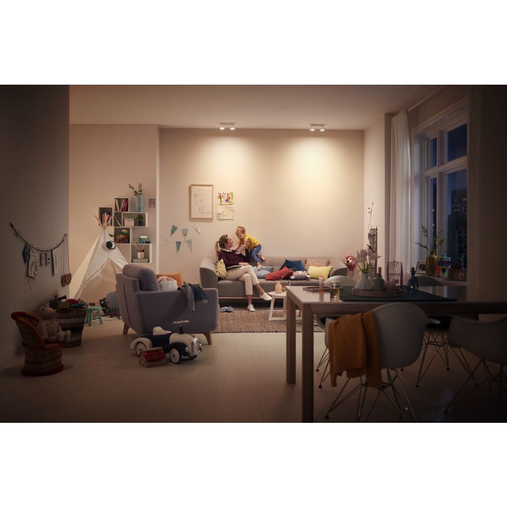 Philips CLOCKWORK Ceiling light LED white, 2-light sources