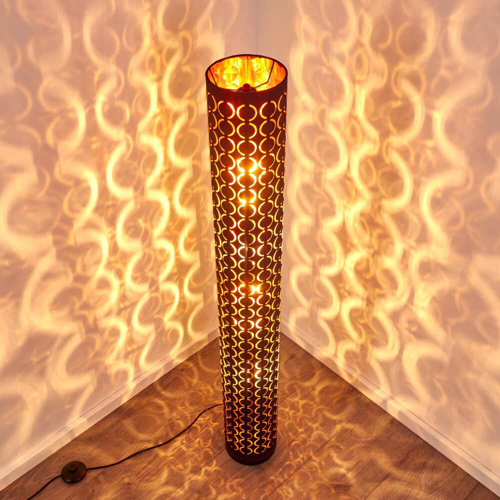 Faborg Floor Lamp black, 2-light sources