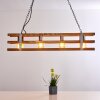 Mallard Pendant Light Light wood, silver, 4-light sources