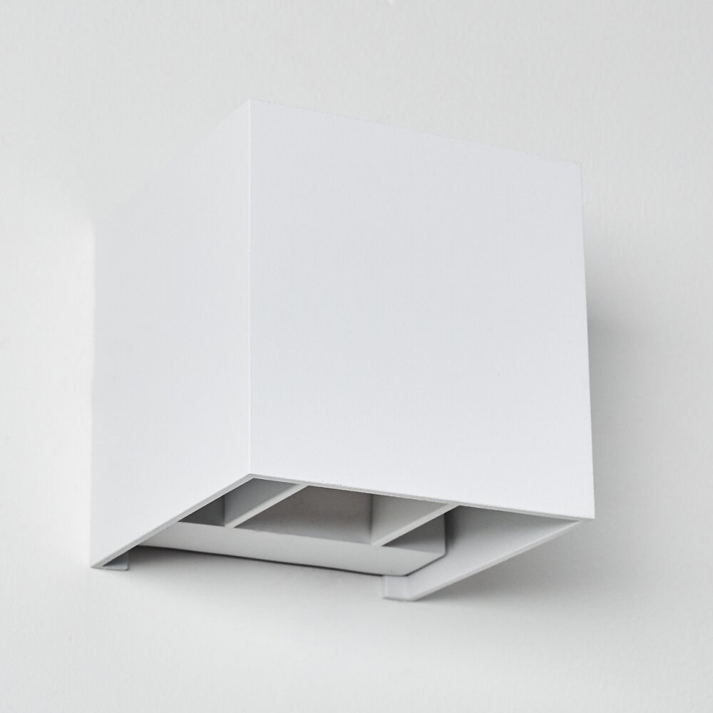 Badajoz Wall Light white, 1-light source
