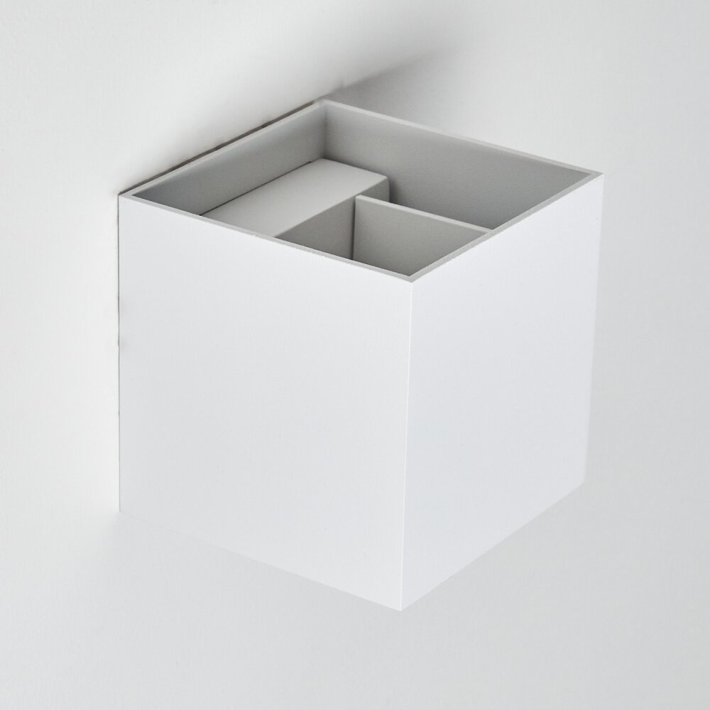 Badajoz Wall Light white, 1-light source