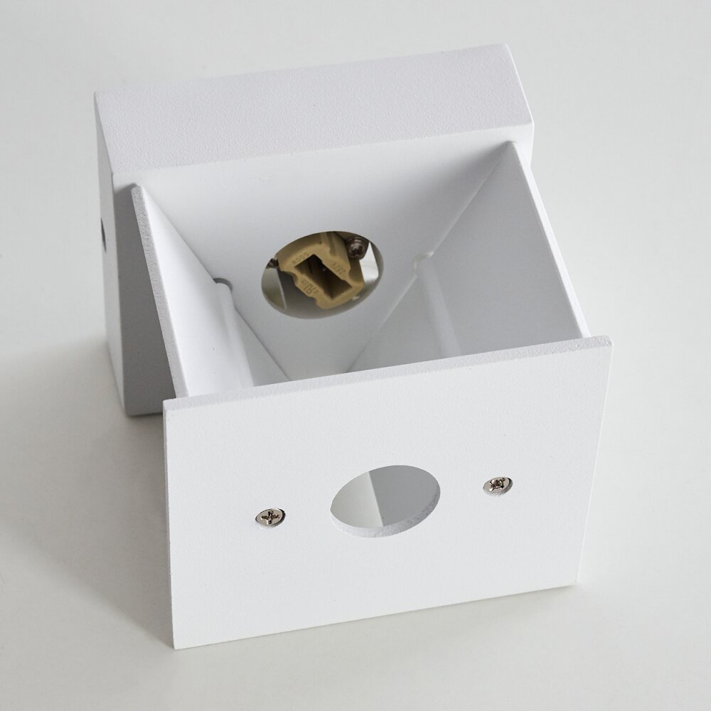 Badajoz Wall Light white, 1-light source