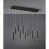 Trio TUBULAR Pendant Light LED black, 11-light sources