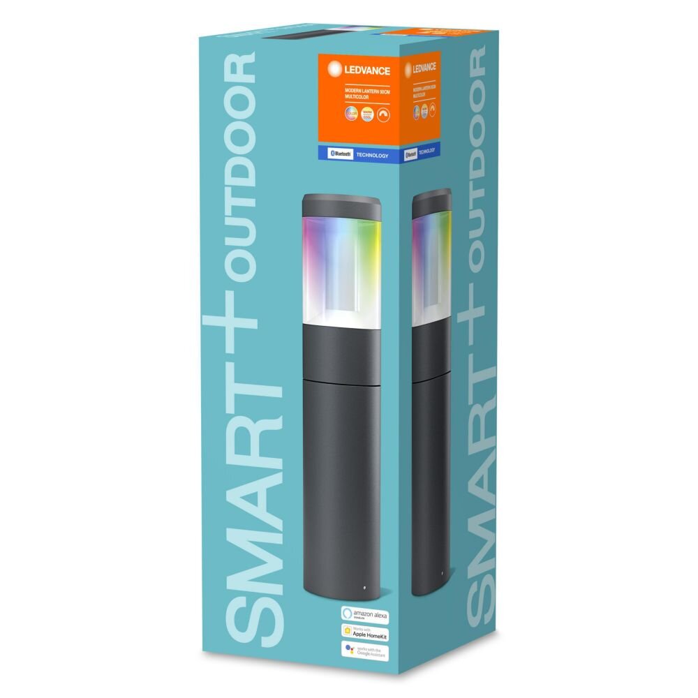 LEDVANCE SMART+ pedestal light grey, 1-light source, Colour changer