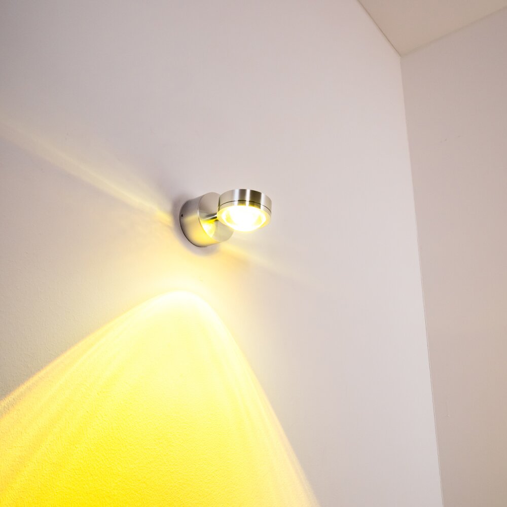 Harare wall light LED aluminium, 1-light source