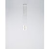 Serien Lighting ZOOM Chandelier stainless steel, 20-light sources