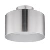 Ceiling Light Globo JENNY LED matt nickel, 1-light source