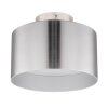 Ceiling Light Globo JENNY LED matt nickel, 1-light source