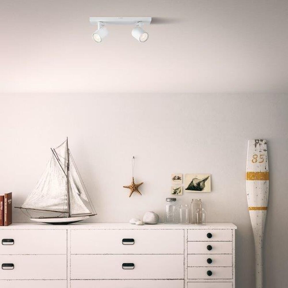 Philips RUNNER Ceiling light LED white, 2-light sources